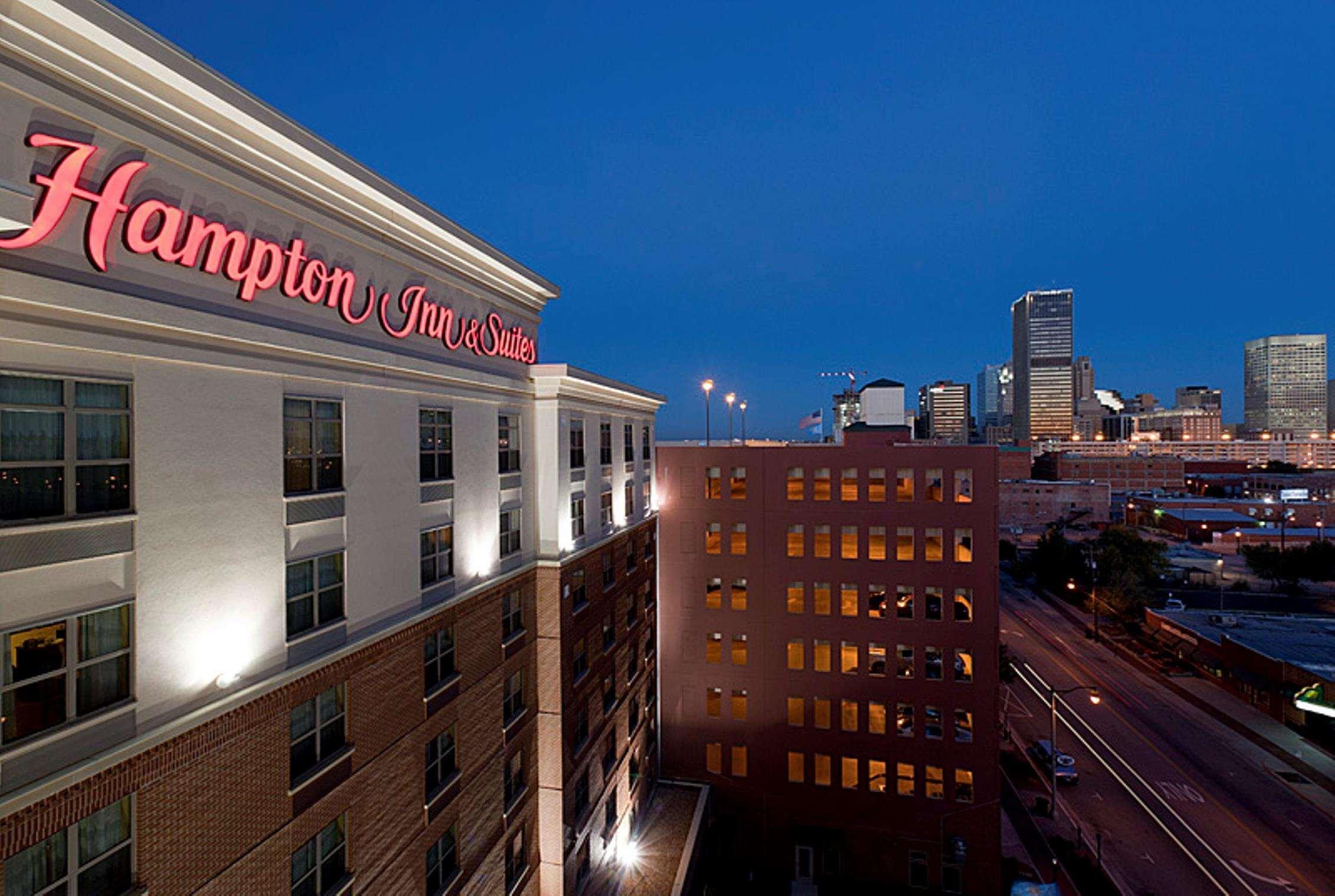 Hampton Inn&Suites Oklahoma City-Bricktown Bagian luar foto